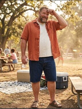 Levi Relaxed Fit Men's Denim Shorts - Size 44 NWOT